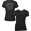 Tool: Shaded Box T-Shirt (Kvinder) (Back Print)