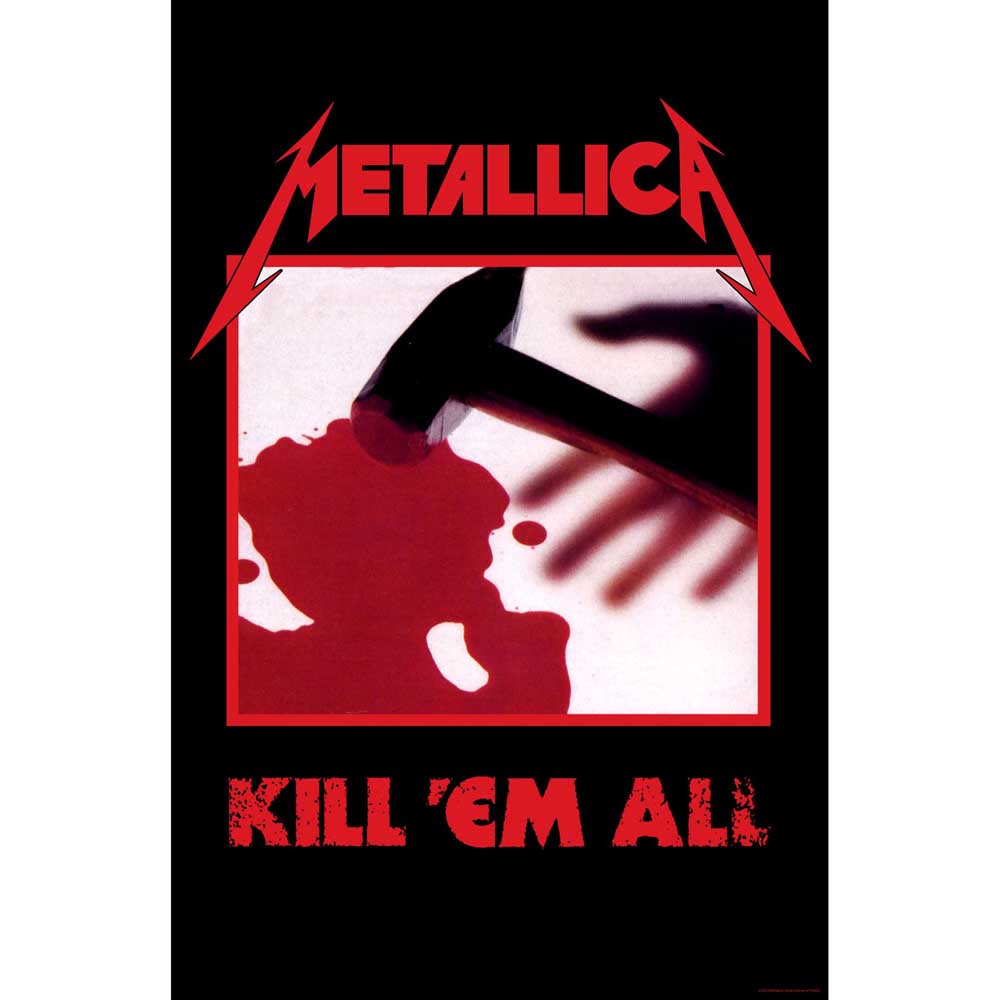 Billede af Metallica Kill 'em all Plakat