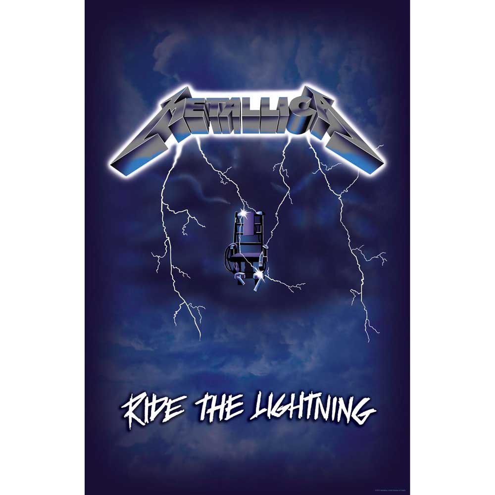 Billede af Metallica Ride the Lightning Plakat