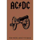 Billede af AC/DC For Those About To Rock Plakat