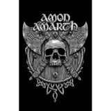 Billede af Amon Amarth Skull And Axes Plakat