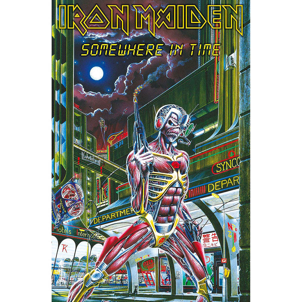 Billede af Iron Maiden Somewhere In Time Plakat