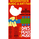 Woodstock, 3 Days Of Peace & Music Plakat