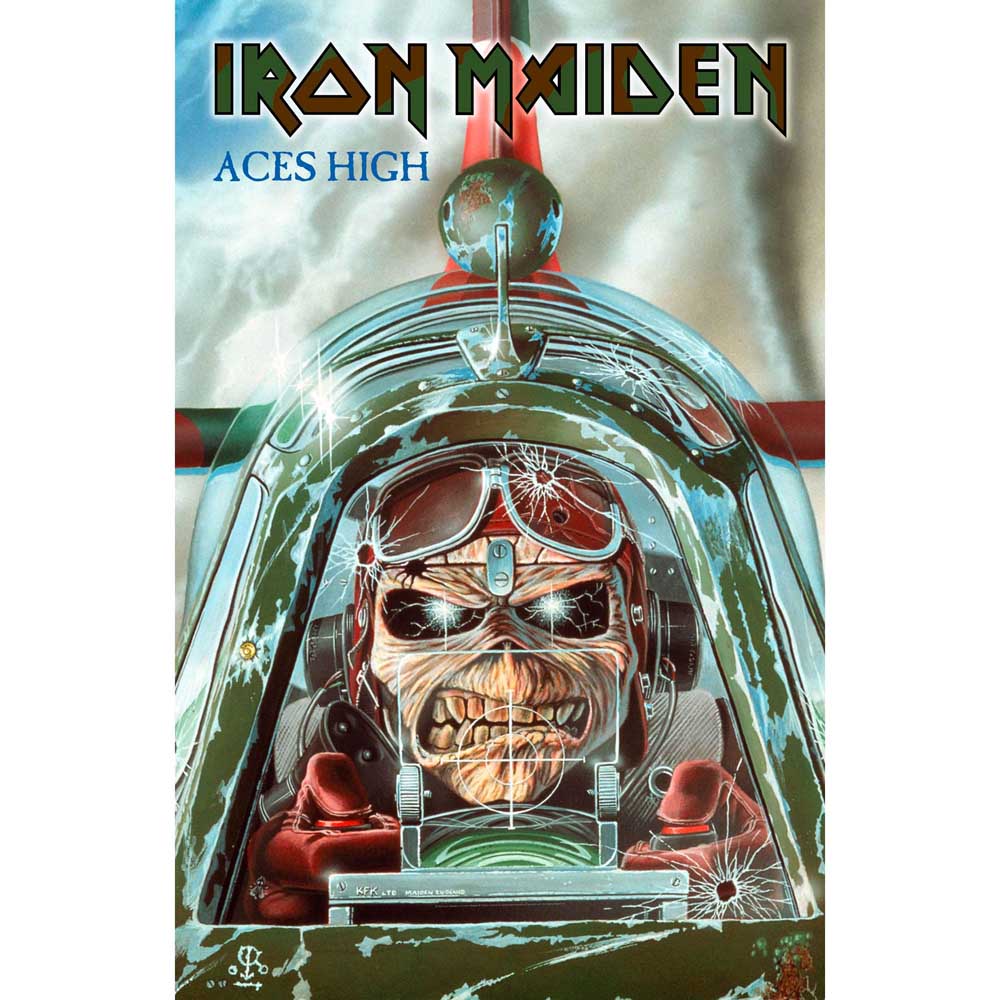 Iron Maiden, Aces High Plakat