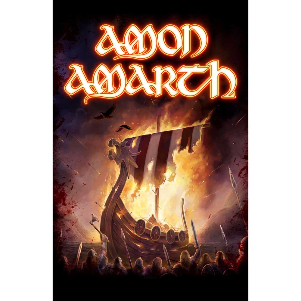 Billede af Amon Amarth 1000 Burning Arrows Plakat