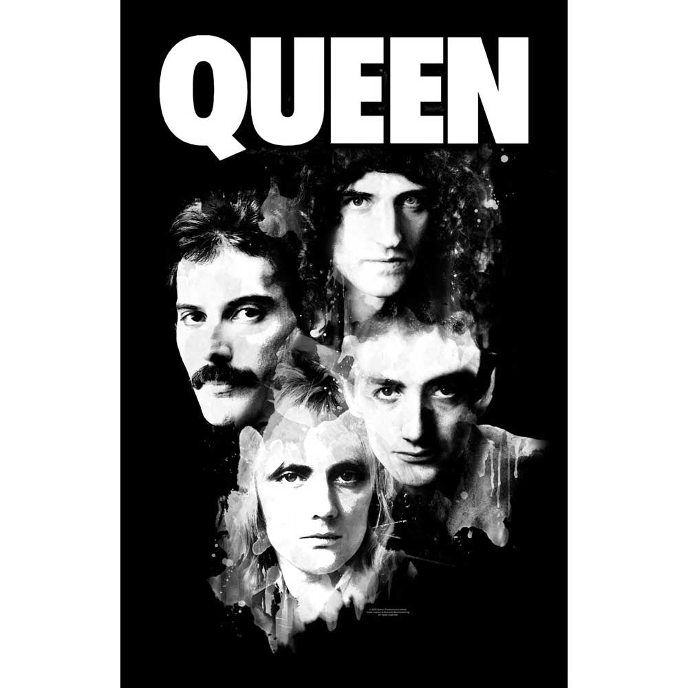 Billede af Queen Faces Plakat