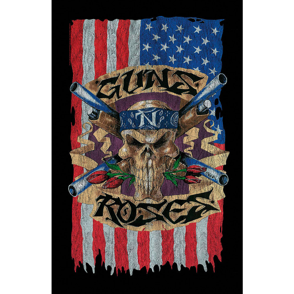 Billede af Guns N' Roses Flag Plakat