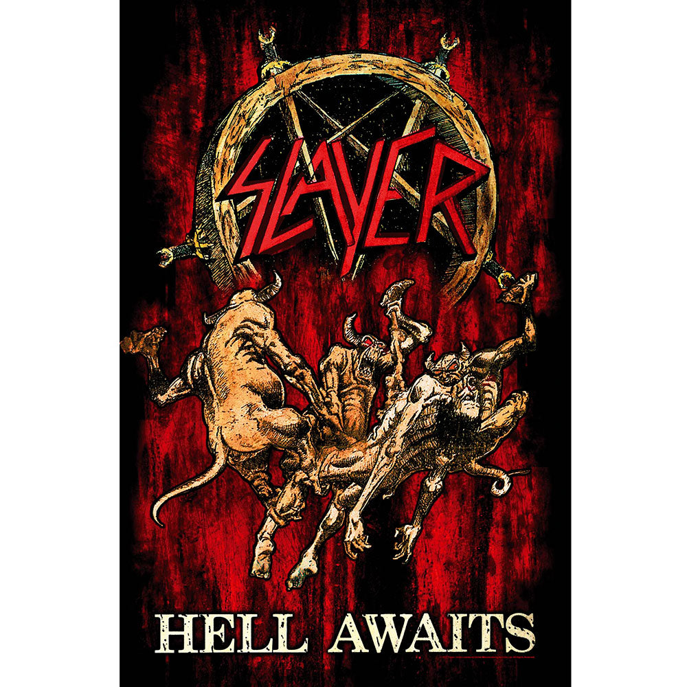 Slayer, Hell Awaits Plakat