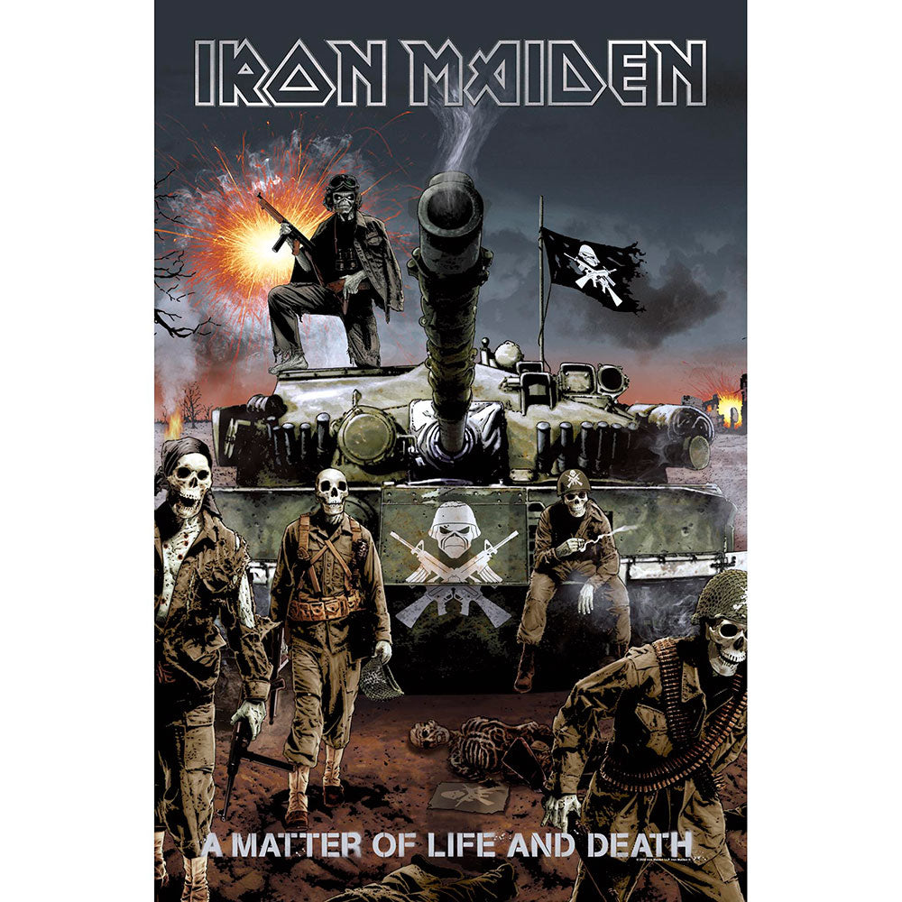 Iron Maiden: A Matter Of Life And Death Textile Poster