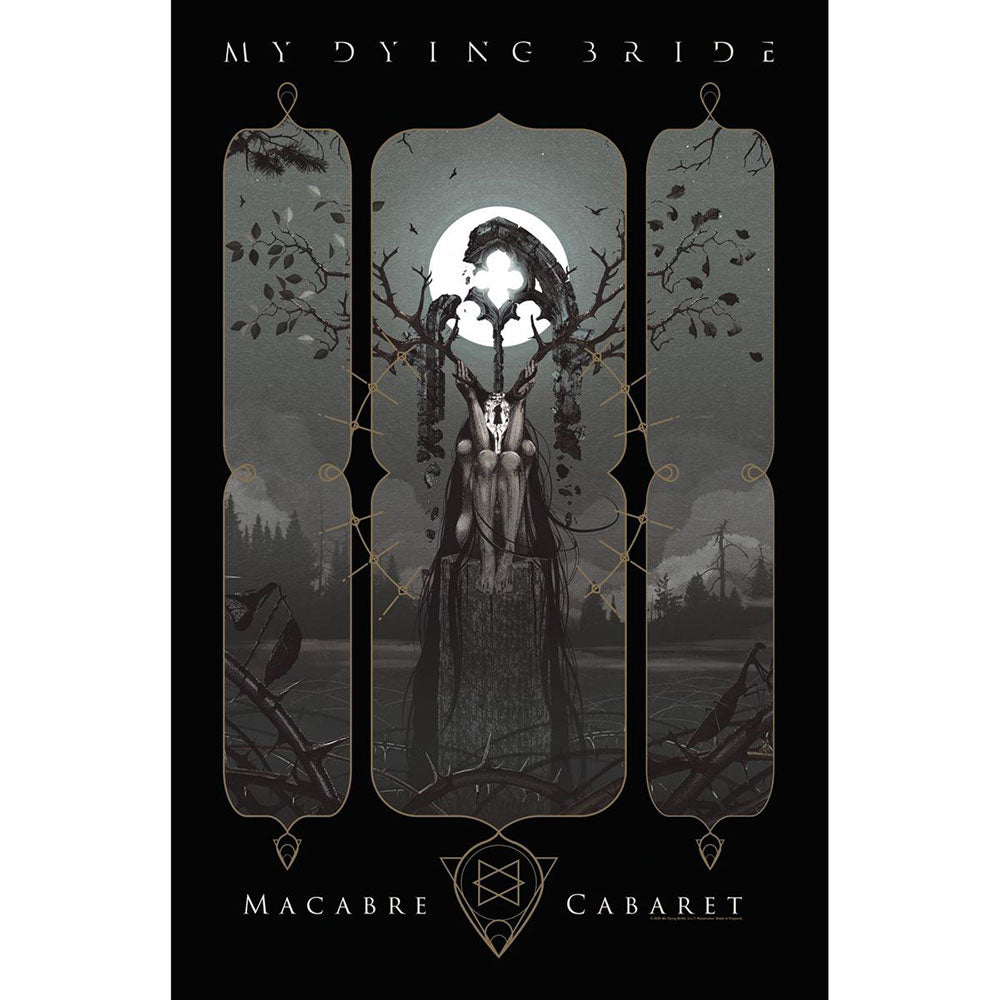 My Dying Bride: Macabre Cabaret Textile Poster