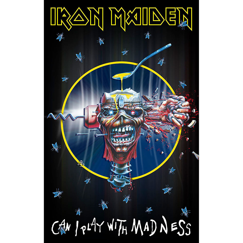 Iron Maiden: Can I Play With Madness Textile Poster