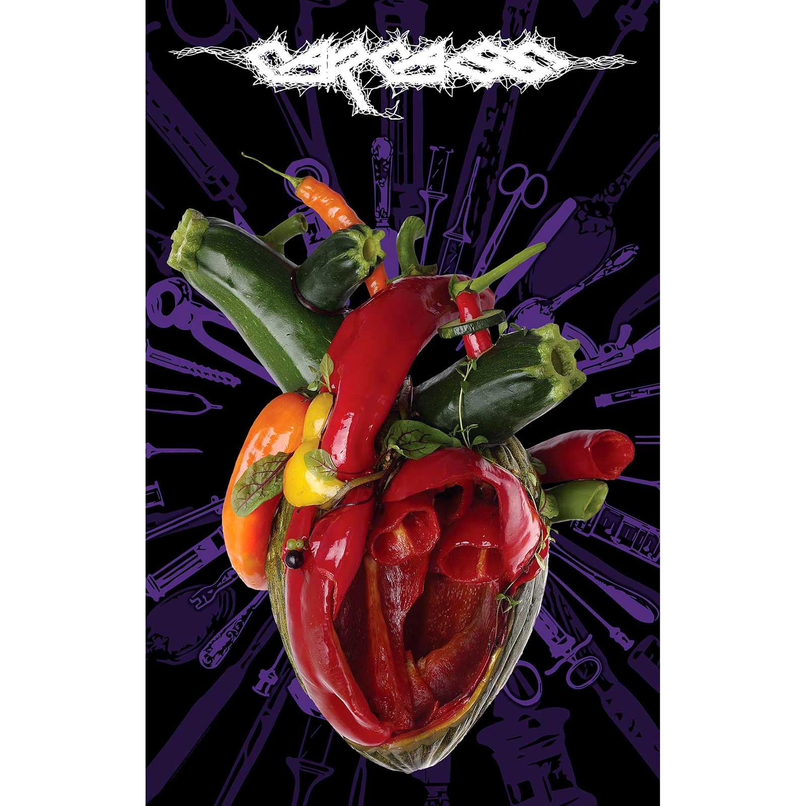Carcass: Torn Arteries Textile Poster