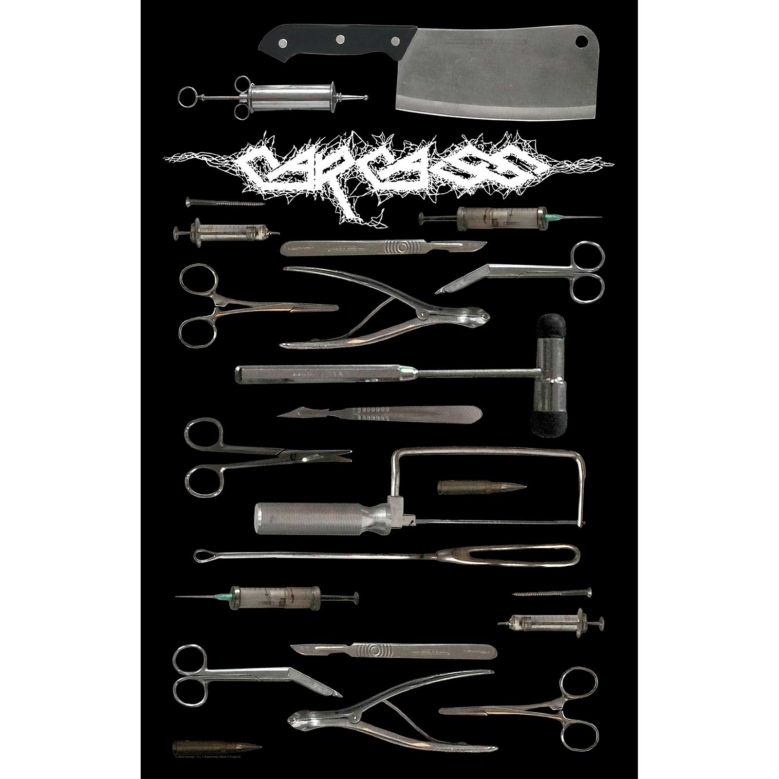 Carcass: Tools Textile Poster