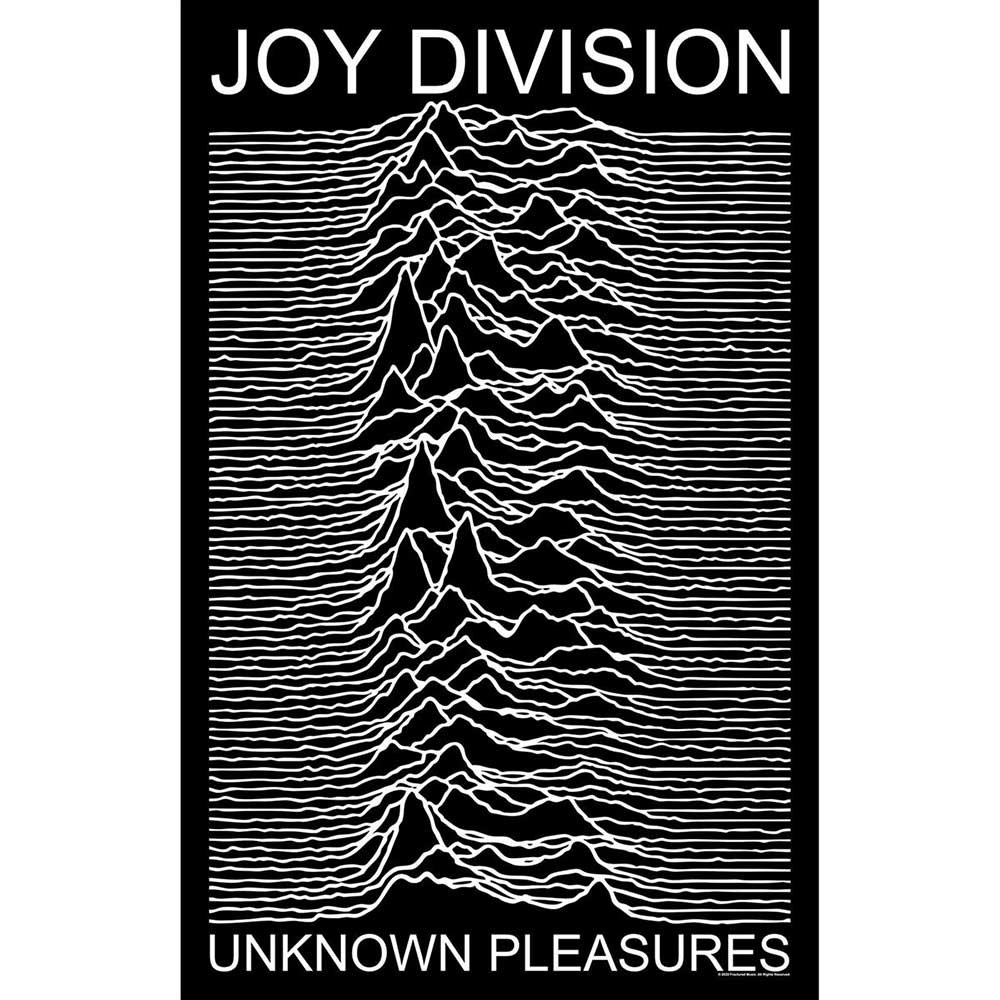 Joy Division: Unknown Pleasures Textile Poster