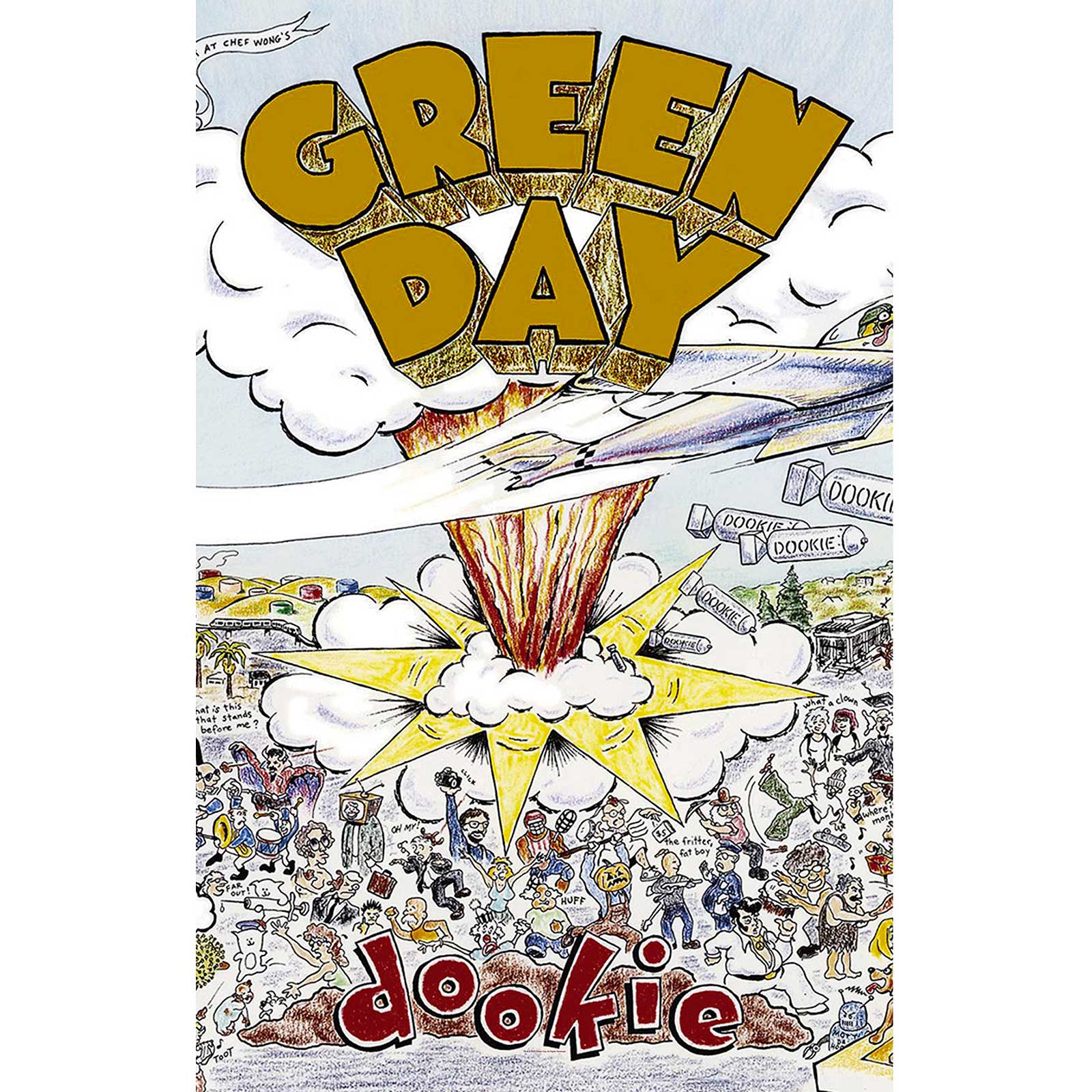 Green Day: Dookie Textile Poster