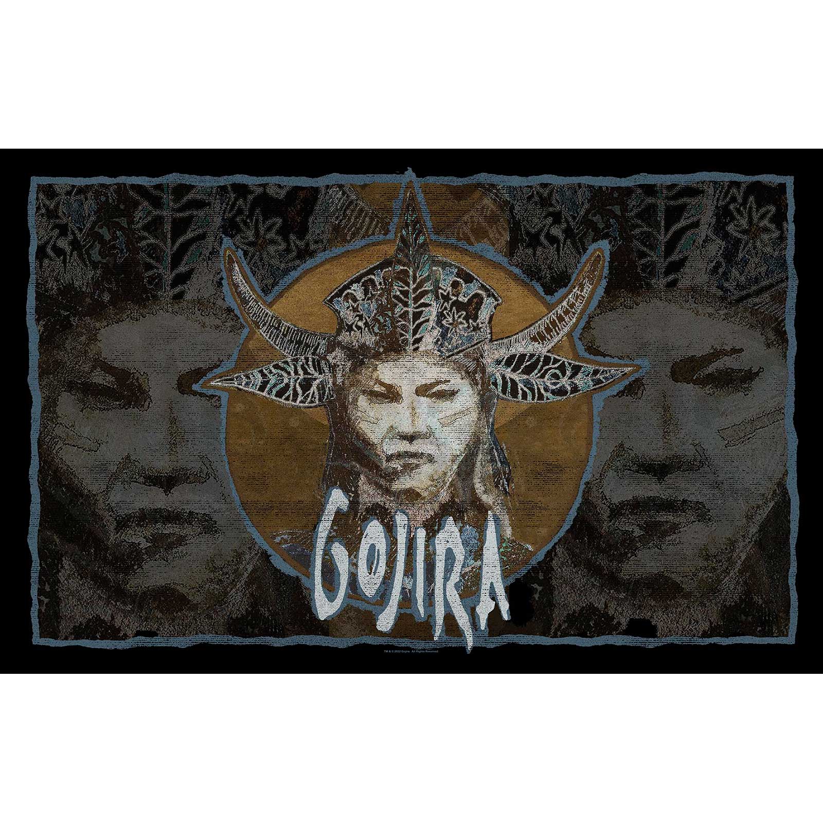 Gojira: Fortitude Textile Poster