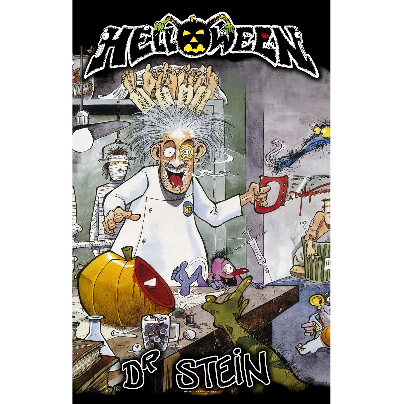 Helloween: Dr. Stein Textile Poster
