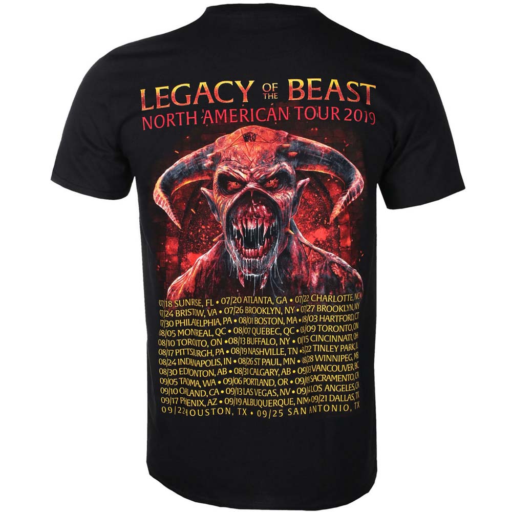 Billede af Iron Maiden The Flight of Icarus T-shirt back