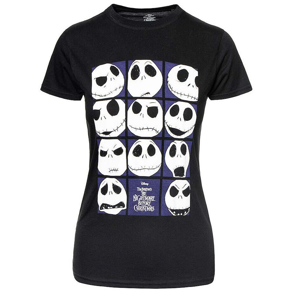 Billede af Disney The Nightmare Before Christmas Blockheads T-shirt til kvinder