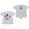 U2: Paris 2015 Nous N'Avons Pas Peur T-Shirt (Back Print)