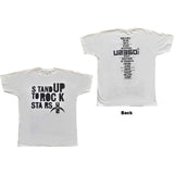 U2: 360 Degree Tour 2009 Stand Up to Rock Stars T-Shirt (Back Print)
