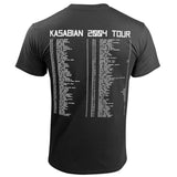 Billede af Kasabian Ultra Face 2004 Tour T-shirt back
