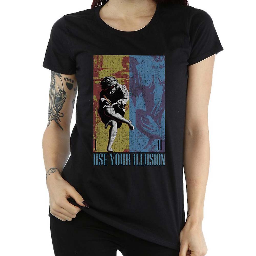 Billede af Guns N' Roses Use Your Illusion T-shirt til kvinder
