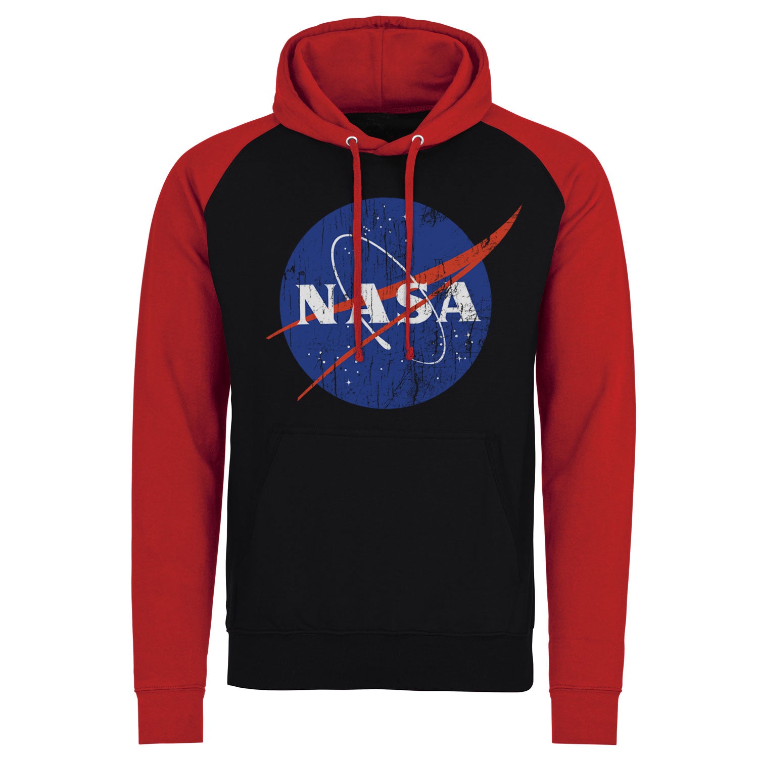 Billede af NASA, NASA: Washed Insignia Raglan Hoodie