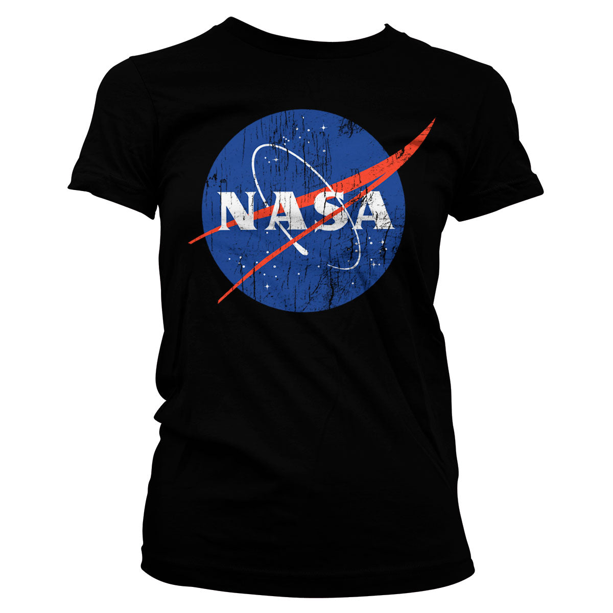 Billede af NASA, NASA: Washed Insignia T-Shirt (Kvinder)