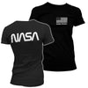 Billede af NASA, NASA: Black Flag T-Shirt (Kvinder)