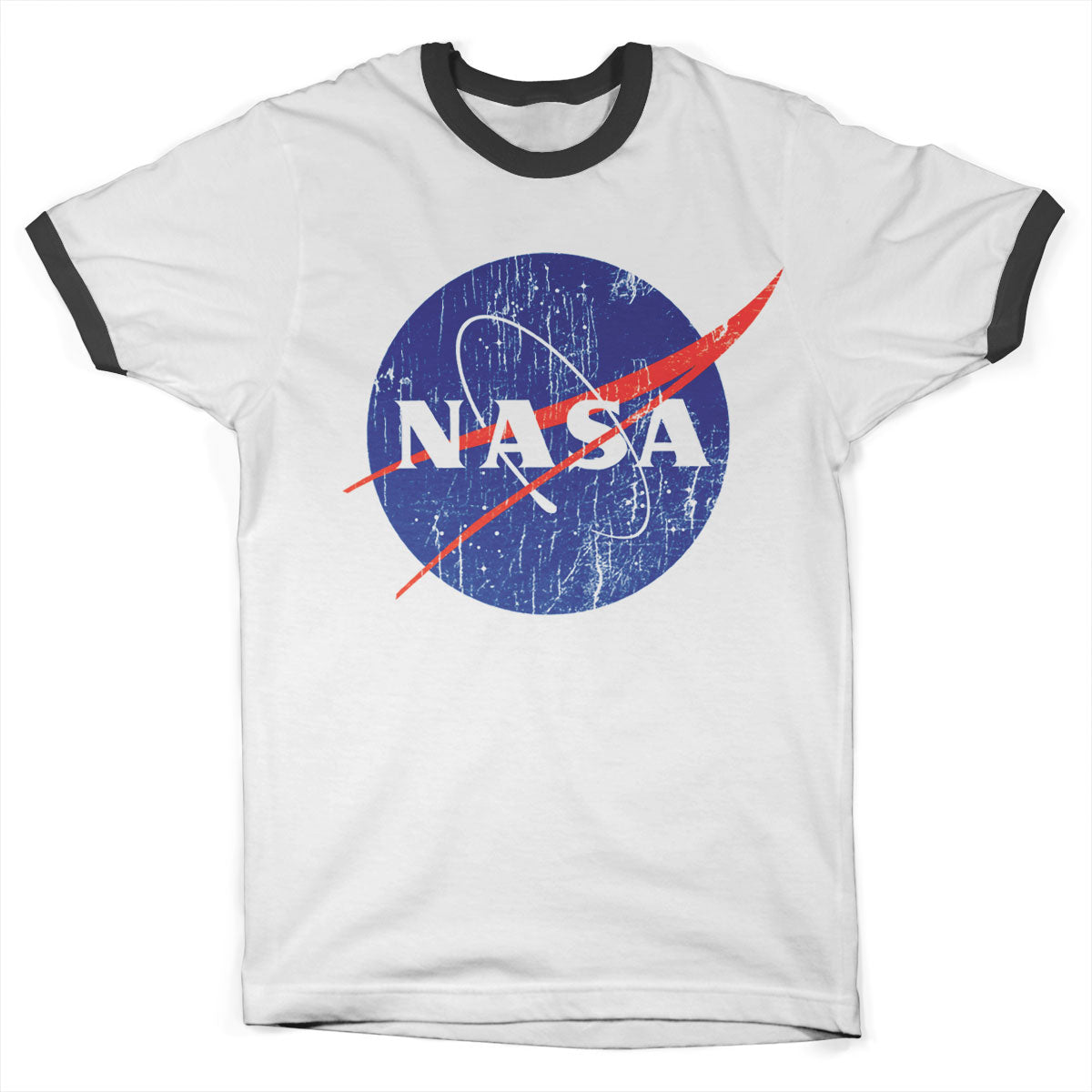 Billede af NASA, NASA: Washed Insignia Ringer T-Shirt