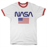 Billede af NASA, NASA: Old Glory Ringer T-Shirt