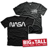 Billede af NASA, NASA: Black Flag T-Shirt (Big & Tall)