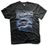 Billede af Back to the Future, Back To The Future: Flying Delorean T-Shirt