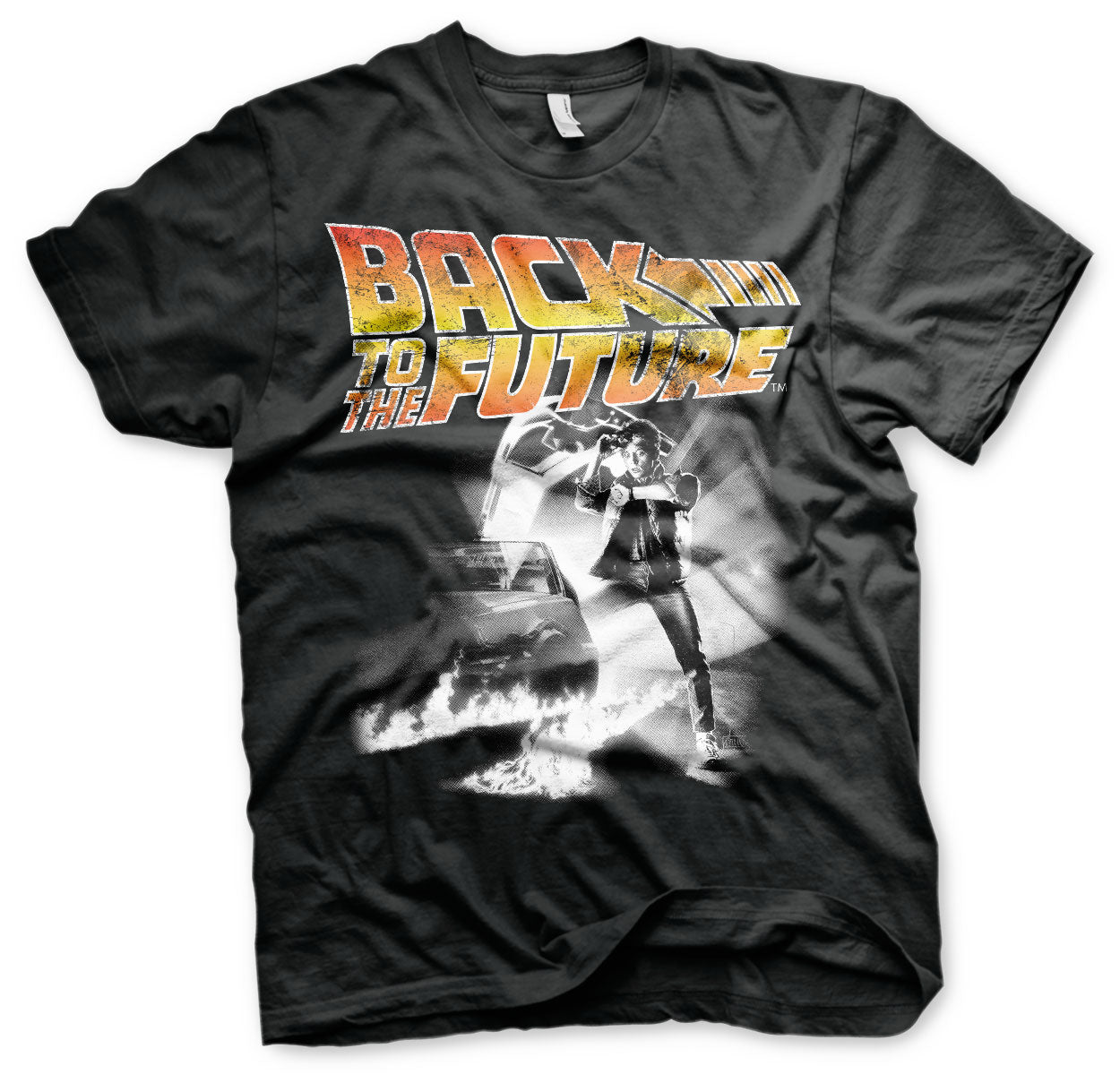 Billede af Back to the Future, Back To The Future: Poster T-Shirt
