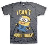Billede af Minions, Minions: I Can't Adult Today T-Shirt