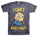 Billede af Minions, Minions: I Can't Adult Today T-Shirt