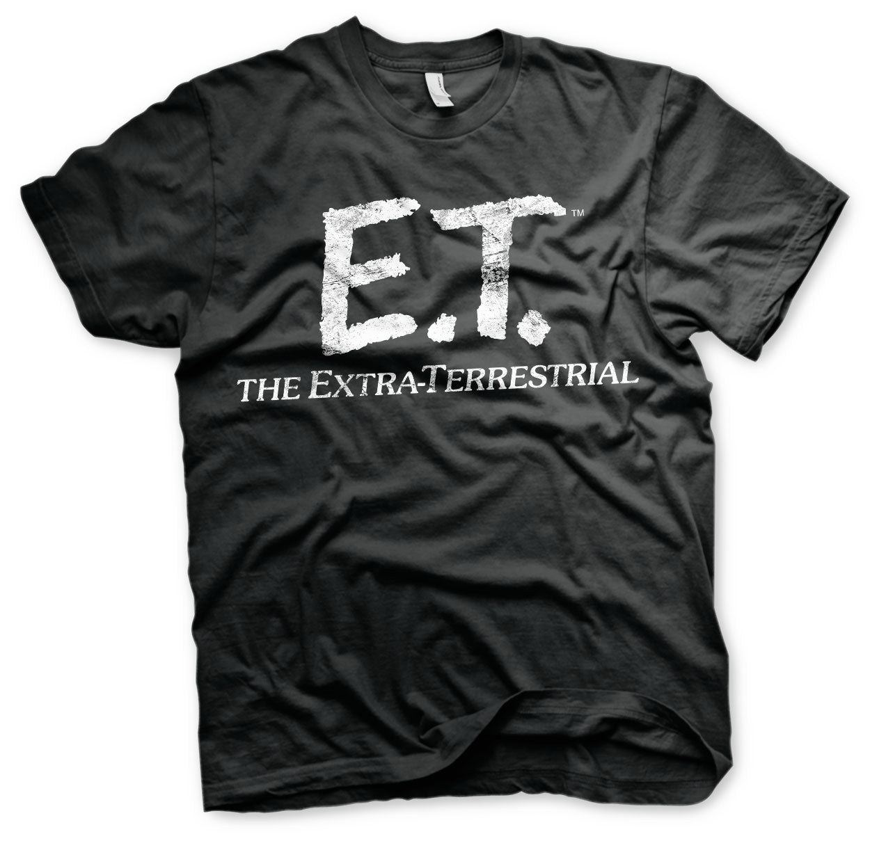 Billede af E.T, E.T.: Extra-Terrestrial Distressed Logo T-Shirt