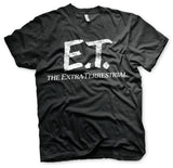Billede af E.T, E.T.: Extra-Terrestrial Distressed Logo T-Shirt