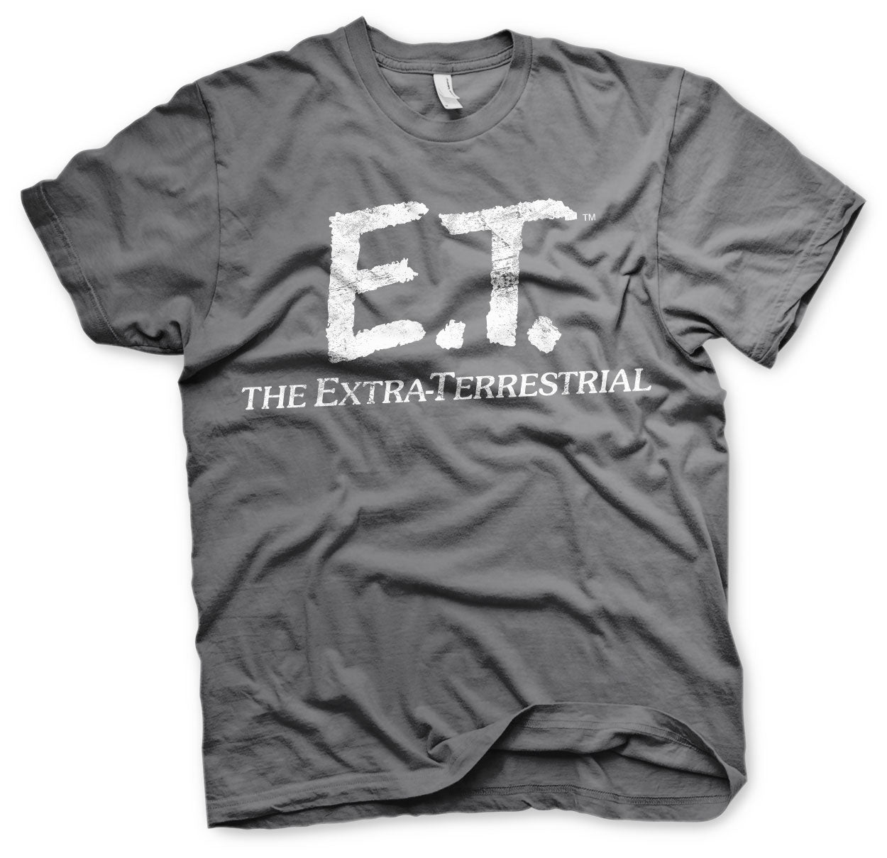 Billede af E.T, E.T.: Extra-Terrestrial Distressed Logo T-Shirt