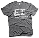 Billede af E.T, E.T.: Extra-Terrestrial Distressed Logo T-Shirt