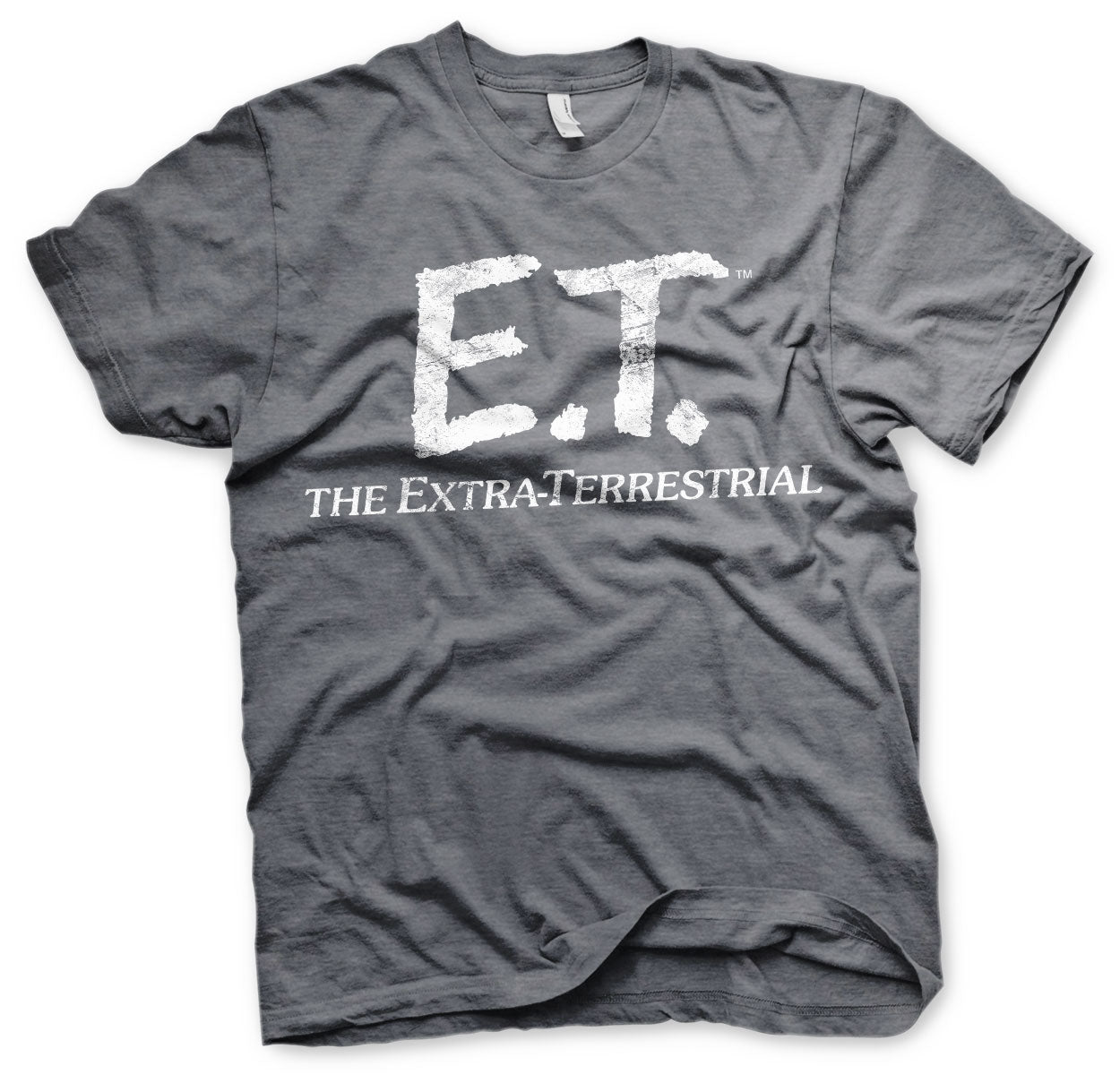 Billede af E.T, E.T.: Extra-Terrestrial Distressed Logo T-Shirt