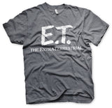 Billede af E.T, E.T.: Extra-Terrestrial Distressed Logo T-Shirt