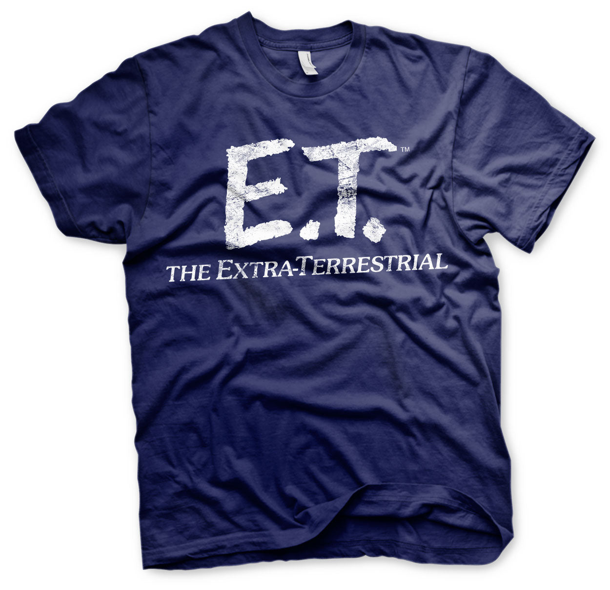 Billede af E.T, E.T.: Extra-Terrestrial Distressed Logo T-Shirt