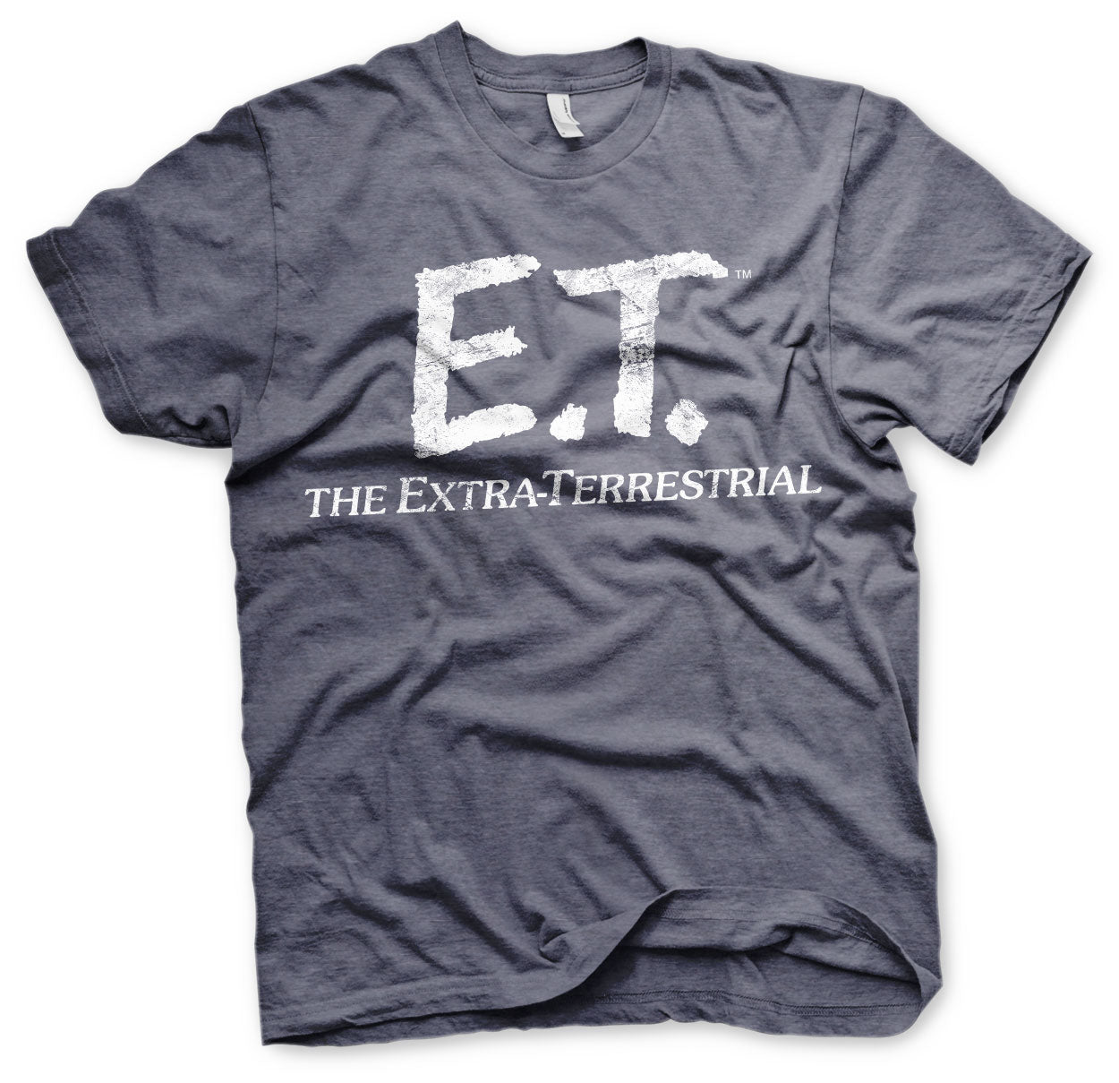 Billede af E.T, E.T.: Extra-Terrestrial Distressed Logo T-Shirt