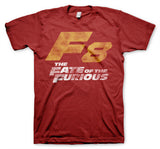Billede af Fast & Furious, Fast & Furious: F8 Distressed Logo T-Shirt