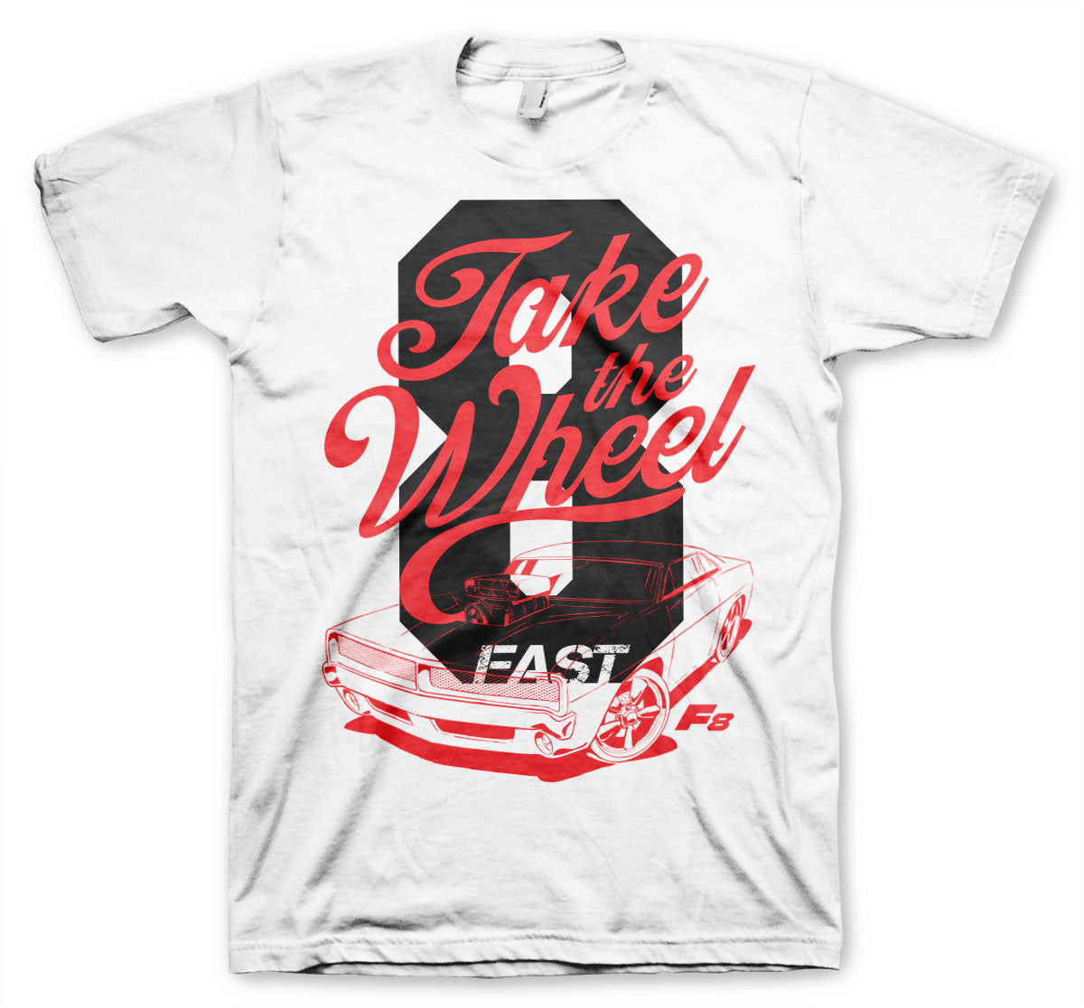 Billede af Fast & Furious, Fast & Furious: F8 - Take The Wheel T-Shirt