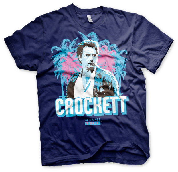 Billede af Miami Vice, Miami Vice: Crockett Palms T-Shirt