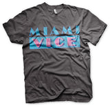 Billede af Miami Vice, Miami Vice: Distressed Logo T-Shirt