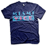 Billede af Miami Vice, Miami Vice: Distressed Logo T-Shirt